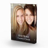 zusters aangepaste foto aangepast fotoblok (Rechts)