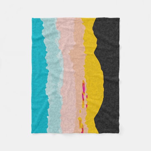 Zusters bij Sunset Fleece Deken (Voorkant)