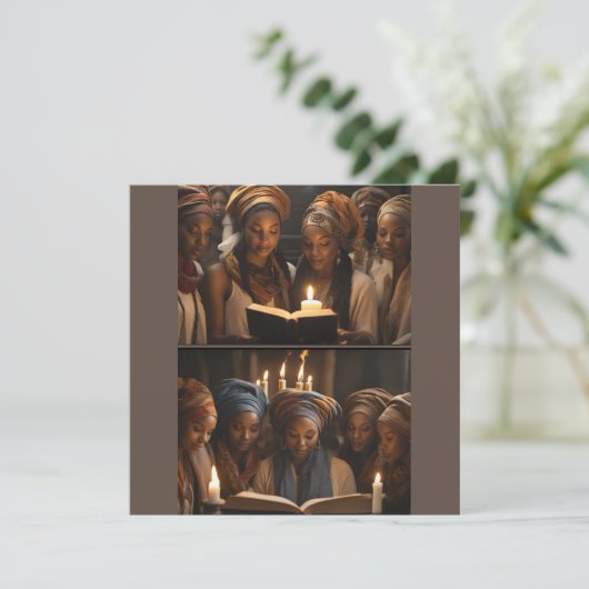 Zusters Bijbelstudie Kaart (Staand voorkant)