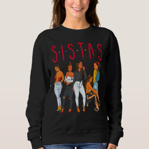 Zusters Black Girl Magic Leuk Melanine Vrouwen Bru Trui
