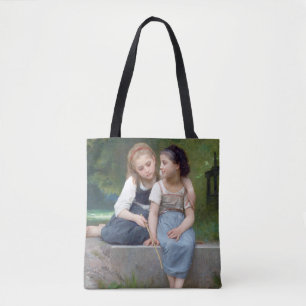 Zusters, Bouguereau Tote Bag