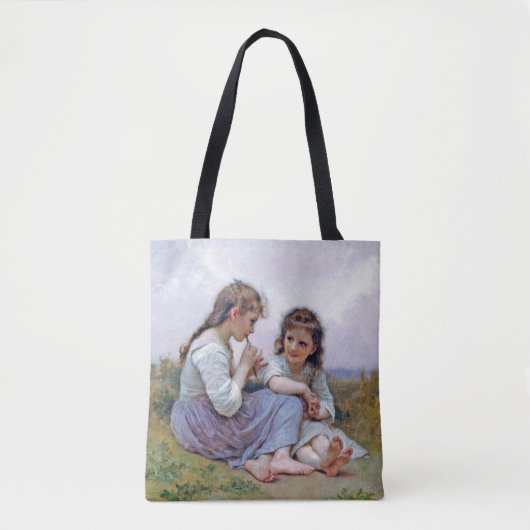 Zusters, Bouguereau Tote Bag (Voorkant)