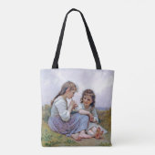 Zusters, Bouguereau Tote Bag (Achterkant)