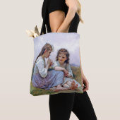 Zusters, Bouguereau Tote Bag (Dichtbij)