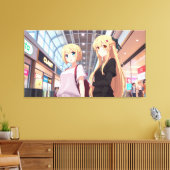 Zusters Canvas Afdruk (Insitu (Woonkamer))