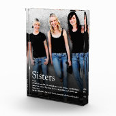 Zusters citeren modern leuk cool fotoblokken (Rechts)