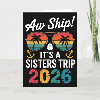 Zusters cruise trip 2026 vakantietrip overeenkomen kaart