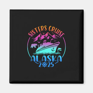 Zusters Cruise Trip Alaska 2025 Meisjes Cruisen Va Magneet