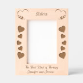 Zusters - de beste therapie gegraveerde lijstjes (Voorkant)