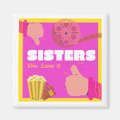 Zusters die het Fridge Magnet scenen (Voorkant)