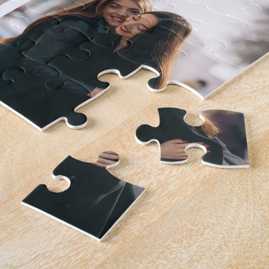 Zusters Forever Friends Fotocollage Aangepaste off Legpuzzel (Zijkant)