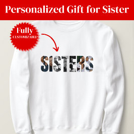 Zusters Foto Collage Basis T-shirt