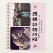 Zusters Foto Planner – Verschillende Leeftijden, D (Voorkant)