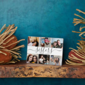 Zusters Fotocollage Cadeau Zuster Cadeaus Fotoplaat (Zijkant)