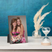 Zusters Handgeschreven Script Fotoplaat (Zijkant)