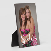 Zusters Handgeschreven Script Fotoplaat (Zijkant)