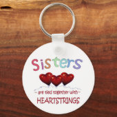 Zusters Heartstrings Sleutelhanger (Voorkant)