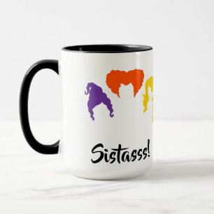 Zusters! Hocus Pocus thema Herfst koffie Mok
