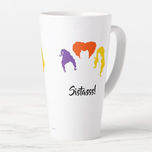 Zusters! Hocus Pocus thema Herfst Latte Mok (Rechterhoek)