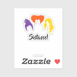 Zusters! Hocus Pocus thema Herfst Stickers