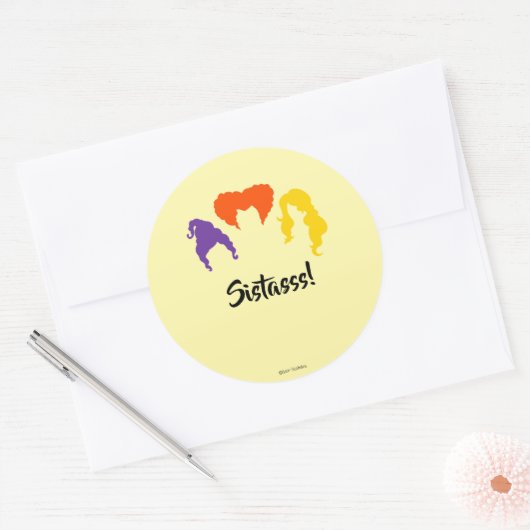 Zusters! Hocus Pocus thema Herfst Stickers (Envelop)