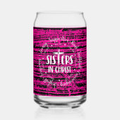 Zusters in Christus Blikvorm Glas (Voorkant)