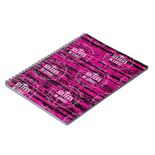 Zusters in Christus Notitieboek (Linkerzijde)