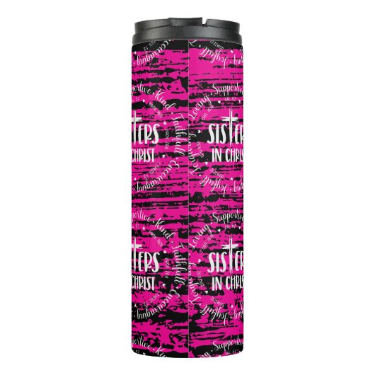 Zusters in Christus Thermosbeker (Achterkant)