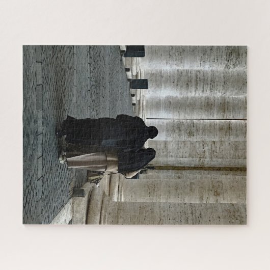 Zusters in Vaticaanstad, Sint-Pietersplein Legpuzzel (Horizontaal)