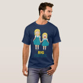 Zusters Liefde vintage T-shirt (Voorkant volledig)
