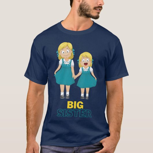 Zusters Liefde vintage T-shirt (Voorkant)
