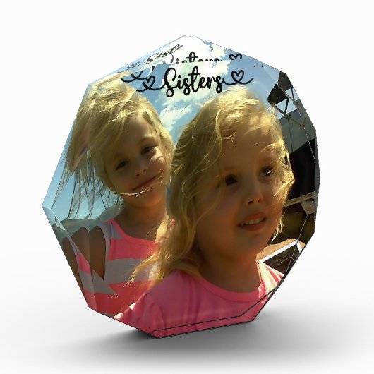 Zusters maken de beste vrienden | fotoblokken (Links)