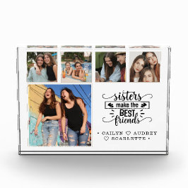 Zusters maken het leven het beste fotoblokken