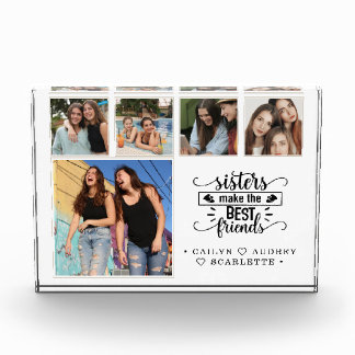 Zusters maken het leven het beste fotoblokken