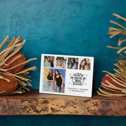 Zusters maken het leven het beste fotoplaat (Zijkant)
