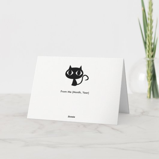 Zusters "Memory Wall" Verjaardag Kaart (Achterkant)