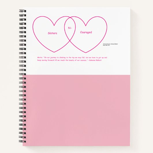 Zusters N-Courage (c) 2016 notebook1 Notitieboek (Voorkant)