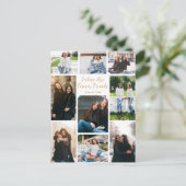 Zusters Onvergetelijke Vrienden Foto Collage Aange Briefkaart (Staand voorkant)