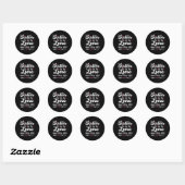 Zusters op de losse zustertrip 2023 ronde sticker (Vel)