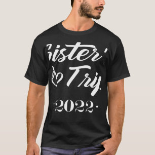 Zuster's reis 2022 We zijn moeilijk als we op pad T-shirt