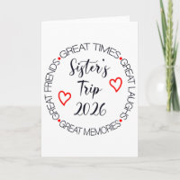 Zusters Trip 2026 Vrouwen Weekend Cruise Vakantie