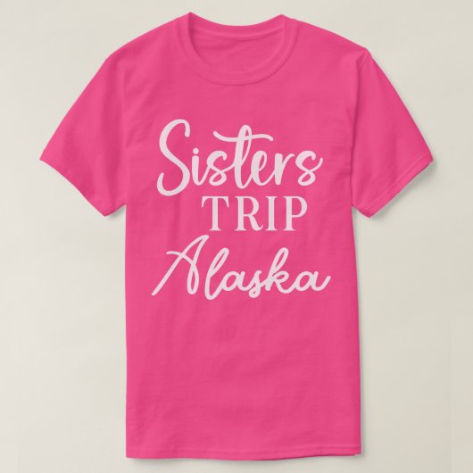 Zusters Trip Alaska T-shirt (Design voorkant)
