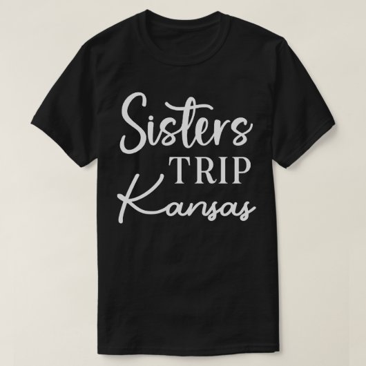 Zusters Trip Kansas T-shirt (Design voorkant)