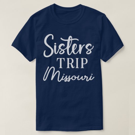 Zusters Trip Missouri T-shirt (Design voorkant)