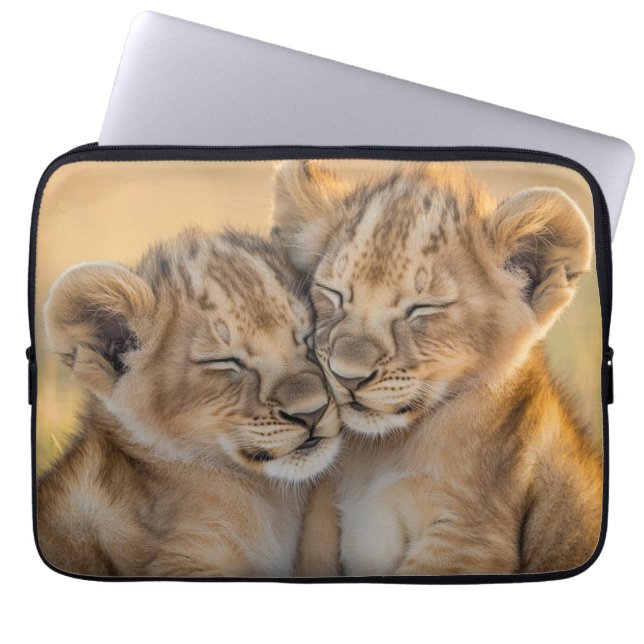 Zusters van de Savanne Laptop Sleeve (Voorkant)