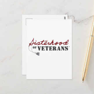 Zusters van Veteranen Militaire Trots Design Briefkaart