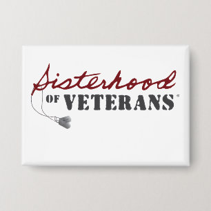 Zusters van Veteranen Militaire Trots Design Button