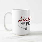 Zusters van Veteranen Militaire Trots Design Koffiemok (Links)