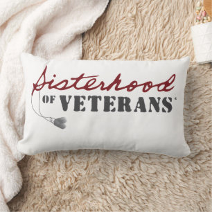 Zusters van Veteranen Militaire Trots Design Kussen