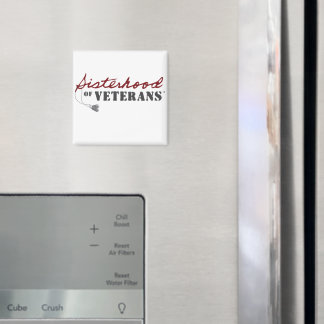 Zusters van Veteranen Militaire Trots Design Magneet